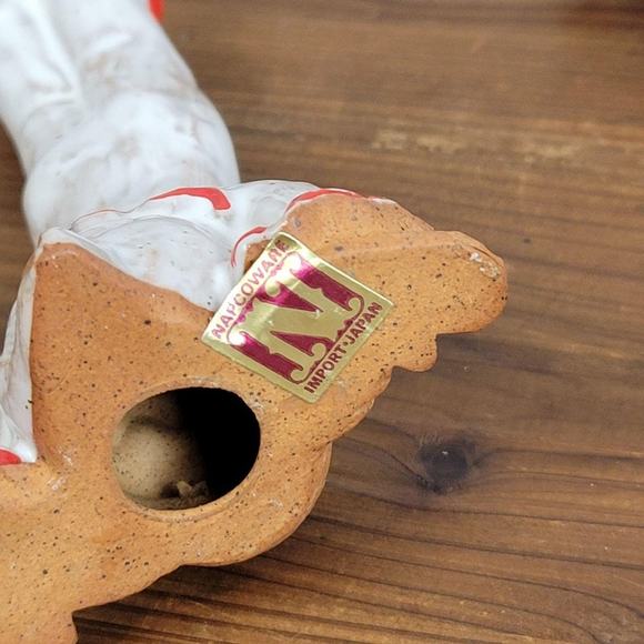 Napco Ware Clowns 5" White Red Hand Painted Clay Circus Figurines Set of 4 - Picture 4 of 6